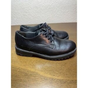 Bonpoint Louis leather derby shoes size 11.5